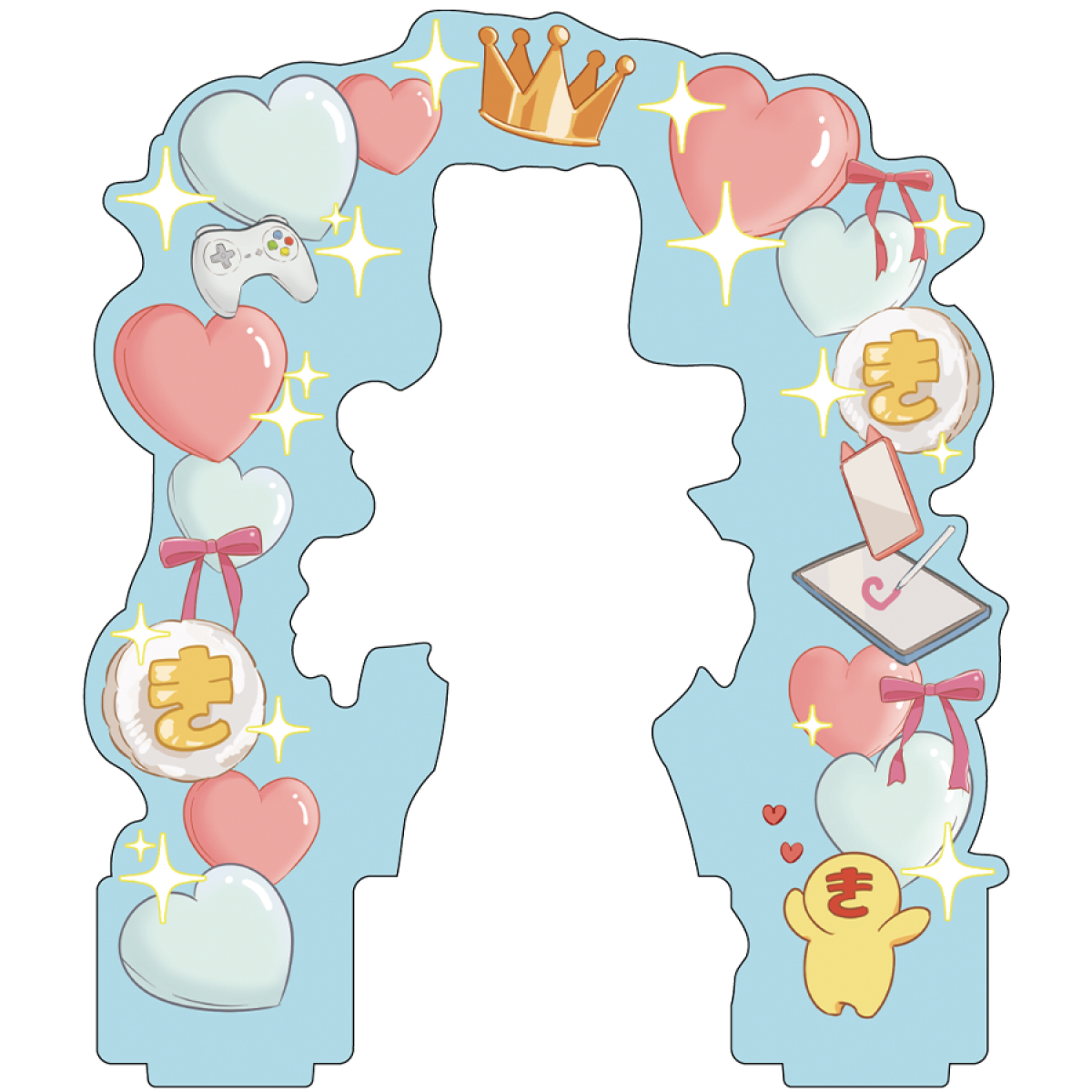 【佐佐咲キキ】パーツ付きBIGアクリルスタンド『新衣装』