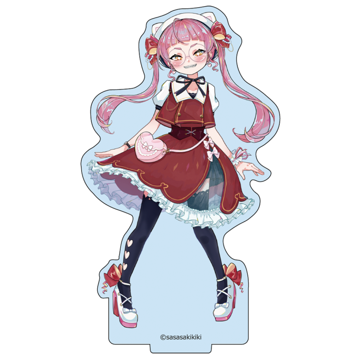 【佐佐咲キキ】パーツ付きBIGアクリルスタンド『通常衣装』