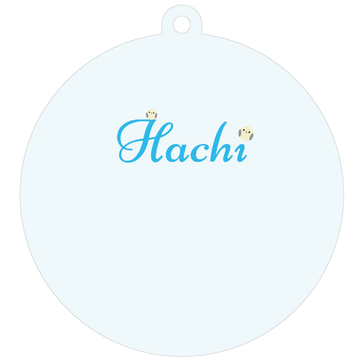 【Hachi】【数量限定】シャカシャカアクリルキーホルダー